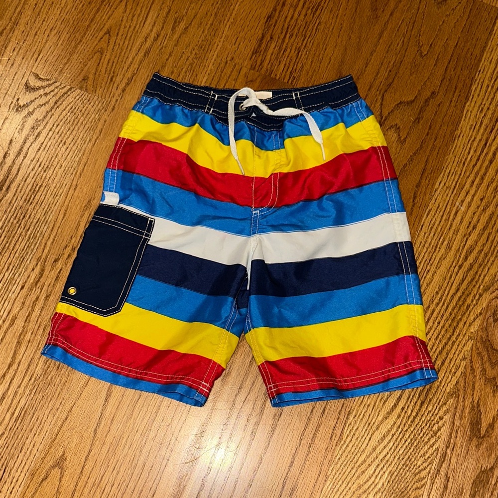 Hanna Andersson Kids Swim Shorts - size 110 (US 5)